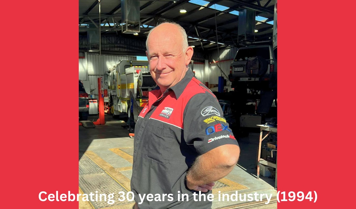 The Engine Bay celebrating 30 yrs in business. Nathan.